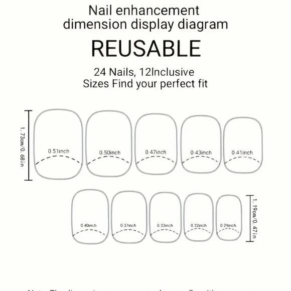 Press On Nails Nail Art (Nail Glue Included!) - Picture 4 of 7